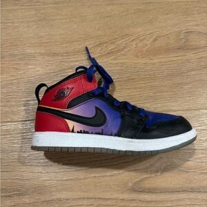 Kids' Multicolor High-Top Sneakers